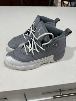 Kids Jordan Gray 12s