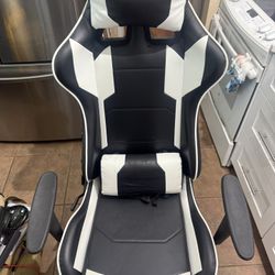 White Gaming Desk Chair