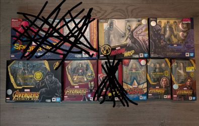 SH Figuarts Marvel Lot - Bandai Tamashi Nation