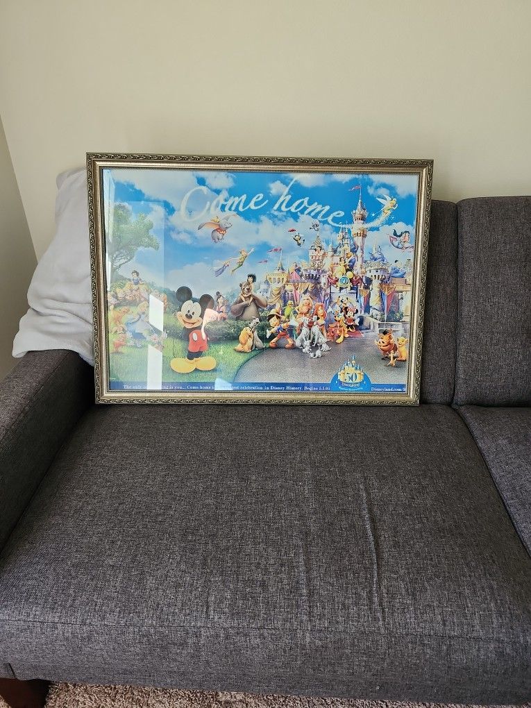 Large Custom Disneyland Poster 