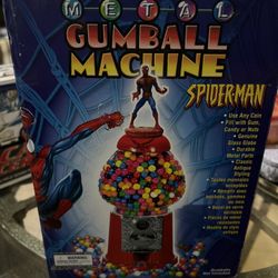 Marvel Spider Man Gumball Machine 