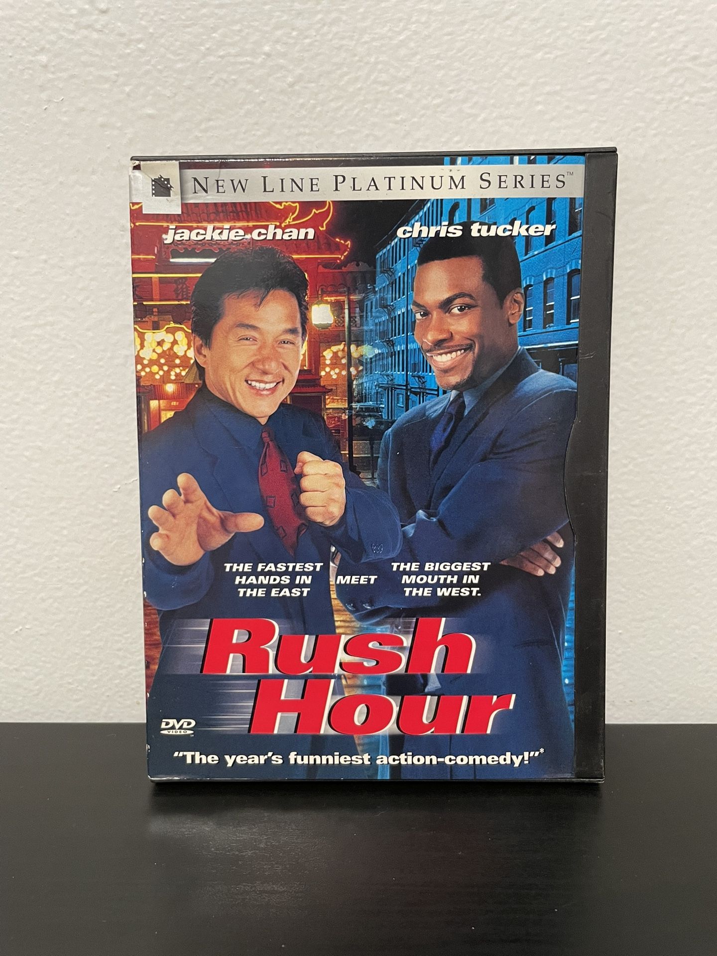 Rush Hour DVD Movie Jackie Chan Chris Tucker Platinum Series 90s Widescreen 1998
