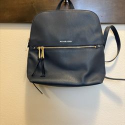 Michael Kors Leather Backpack 