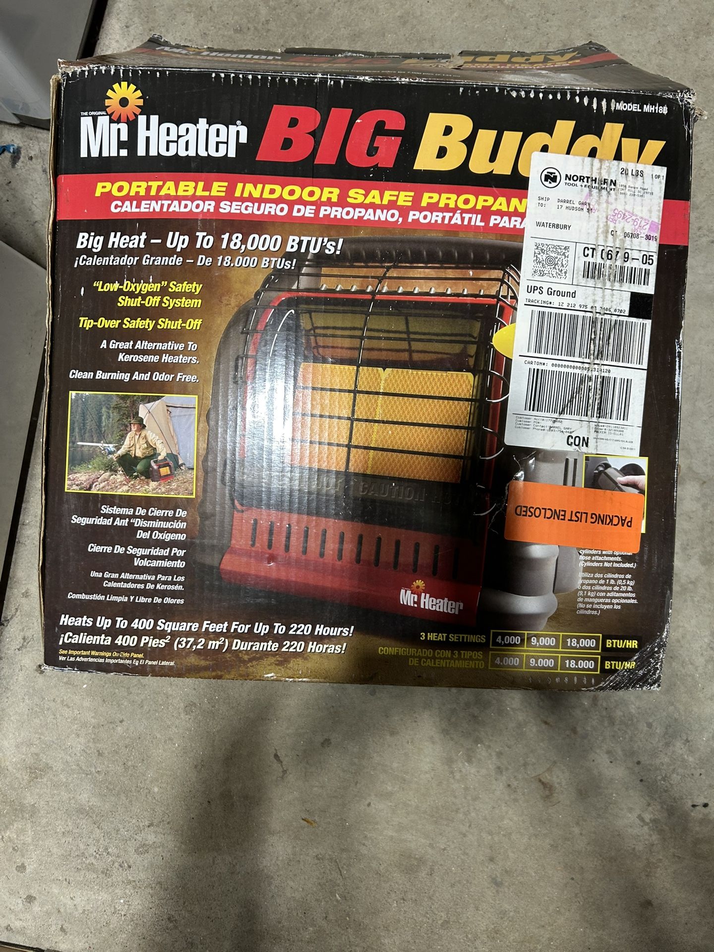 Mr Heater Big Buddy Indoor Heater
