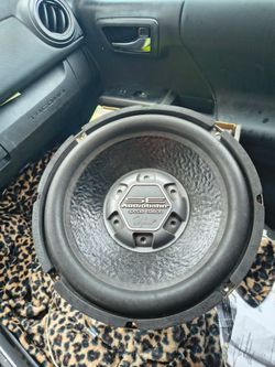 D Jones (signature special) Audiobahn AW1251SE woofer 400 watts special edition Bass Sub