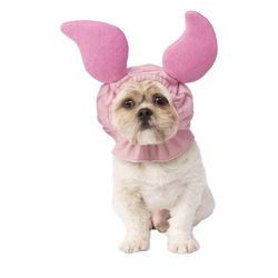 Disney Winnie the Pooh: Piglet Pet Costume Accessory Set for For Dogs or Cats by Rubies, S/M