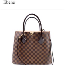 Louis Vuitton Kensington Damier Ebene Tote/Shoulder Handbag