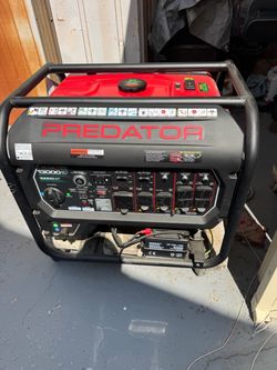 13000 Predator Generator Tri Fuel