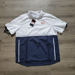 Nike Chicago Bears On Field Coaches Windbreaker Jacket Mens Large