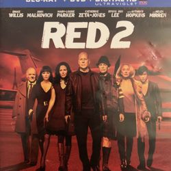 RED 2 (Blu-Ray + DVD + Digital-2013) Bruce Willis!