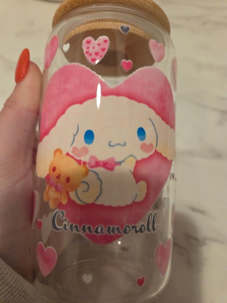 Sanrio Glass Cup
