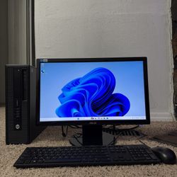 i5 HP EliteDesk Desktop Computer System 32GB Memory Ram