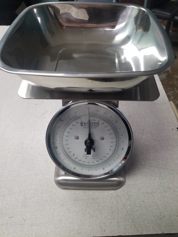 S.S. Butcher Scale with S.S. Bowl