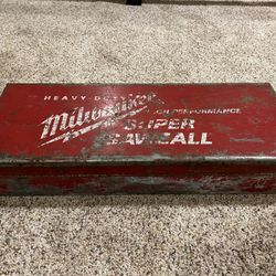 Milwaukee 6527 Super Sawzall w/ Heavy Duty Metal Case I