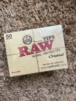 RAW Original Tips BRAND NEW 50 count box