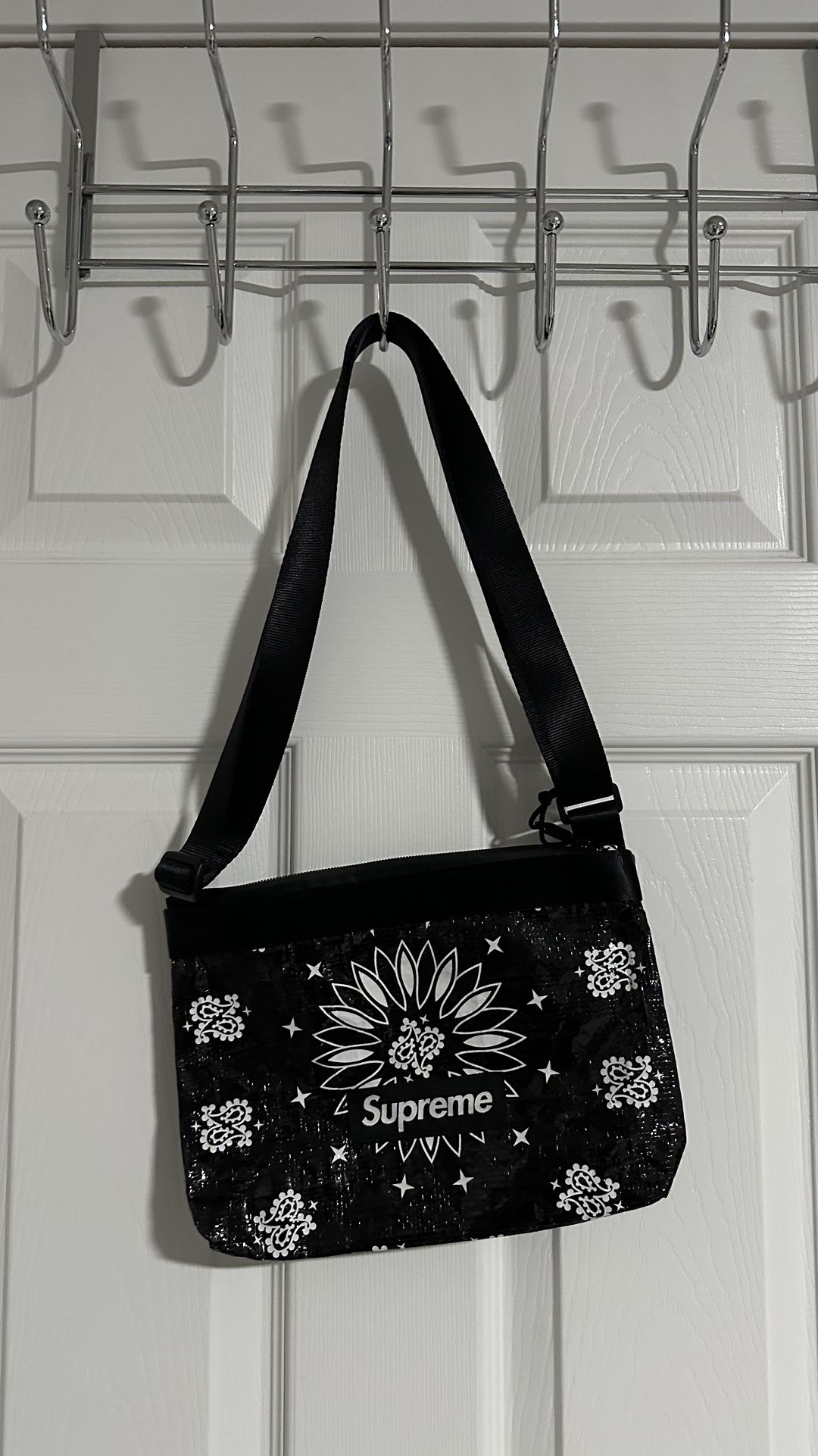 Supreme Bandana Tarp Side Bag