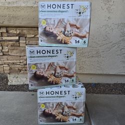 Honest Diapers Size 6 NEW 
