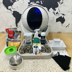 LIKE NEW - LITTER ROBOT - CONNECT - WITH STEPS - EXTRAS