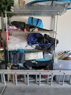 Steel shelving
