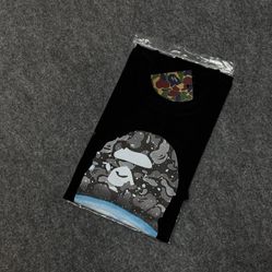 BAPE Space Camo Ape Head Tee