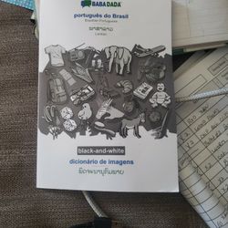 Babadada Black-And-White, Portugu?S Do Brasil - Laotian (In Lao Script), Di...
