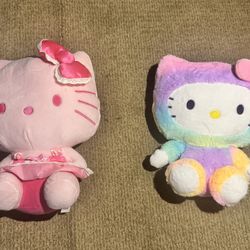 medium Size Hello Kitty Plushy bundle
