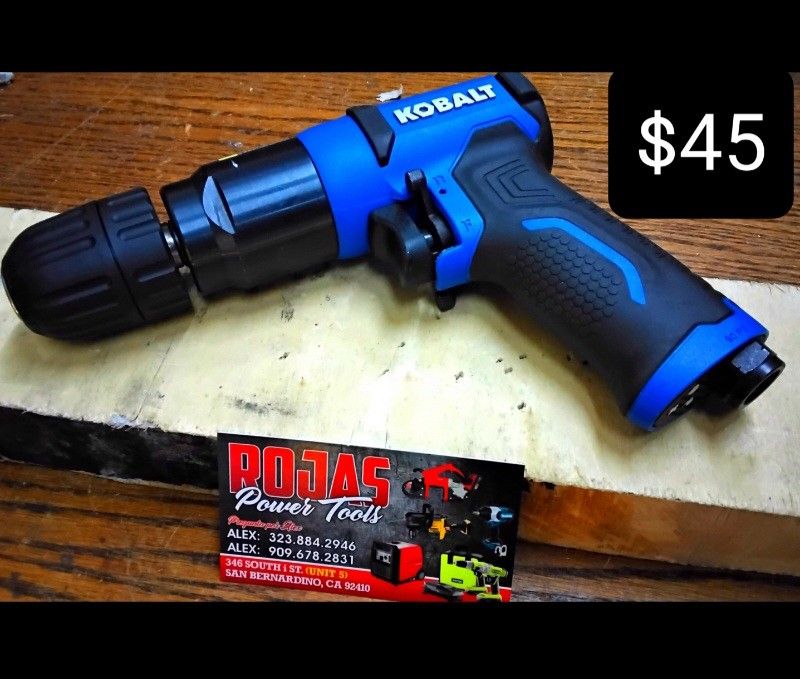 KOBALT FORWARD/REVERSE ROCKET SWITCH AIR DRILL (TOOL-ONLY)