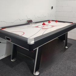 hover hockey glaze tek air hockey table rt 84"