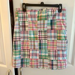 Multi-coloured Talbots skirt #preppy Size 16 p