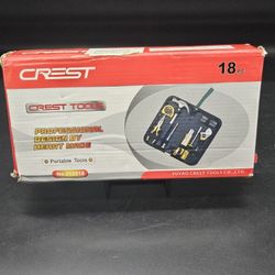 Crest Tools 18-piece Portable Tools Set