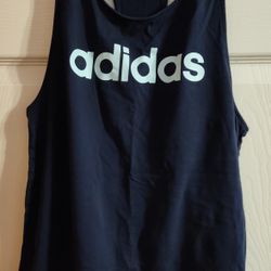 Adidas Black Tank Top - Size Medium