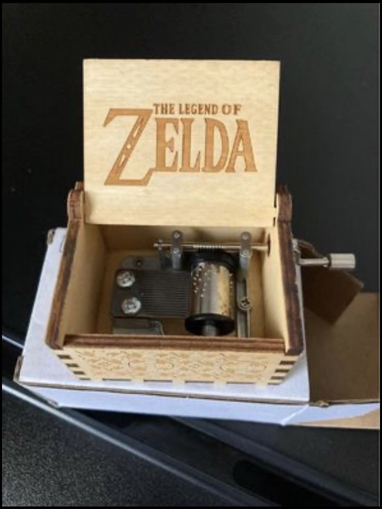 Zelda And One Piece Anime Music Box Wind Up 