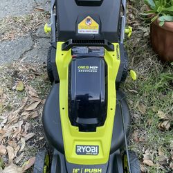 Ryobi Lawnmower Battery Power