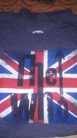 The Who British Flag T Shirt