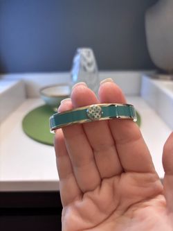 Coach Signature C Logo Bangle Bracelet