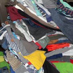 Boy Clothing & 1 Pair Of Shoes
