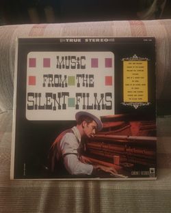 MUSIC From The Silent Films 1960's Jazz LP Vinyl 