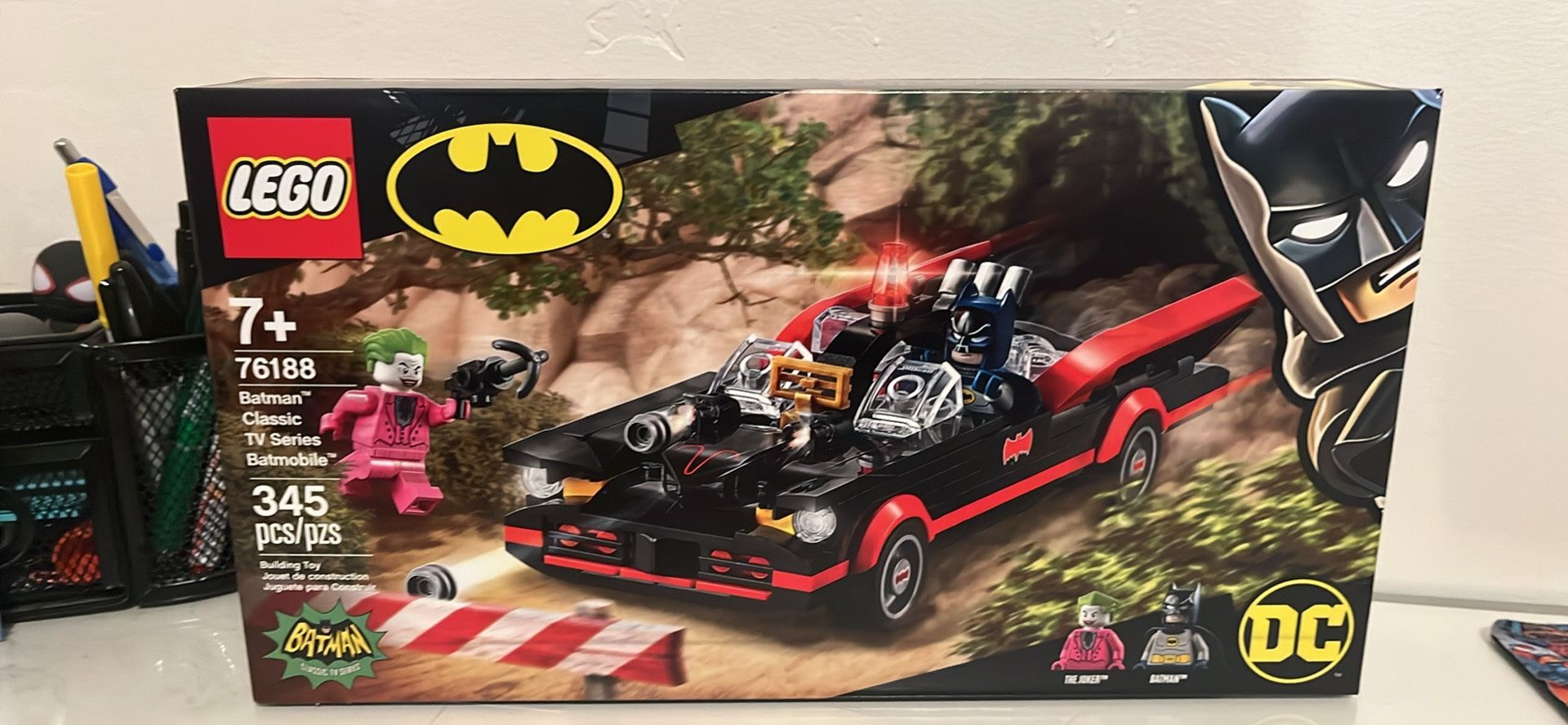 RETIRED LEGO Batman Classic TV Series Batmobile - New / Sealed in Box - set #76188