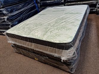 Full Double Pillow Firm Semi Firm Double Sided Pillow Top Mattress Wholesale Prices Factory Direct