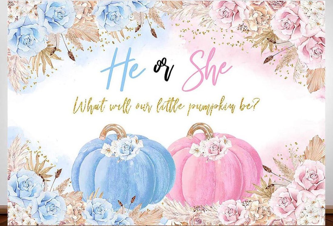 Gender Reveal Banner 