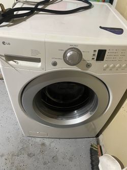 LG Washer White