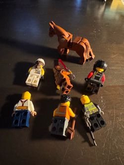 Legos Minifigures including Horse