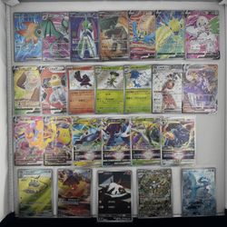 Pokemon TCG Japanese Assorted Cards (AR, SR, S, & RRR) Lot Of 25 All NM