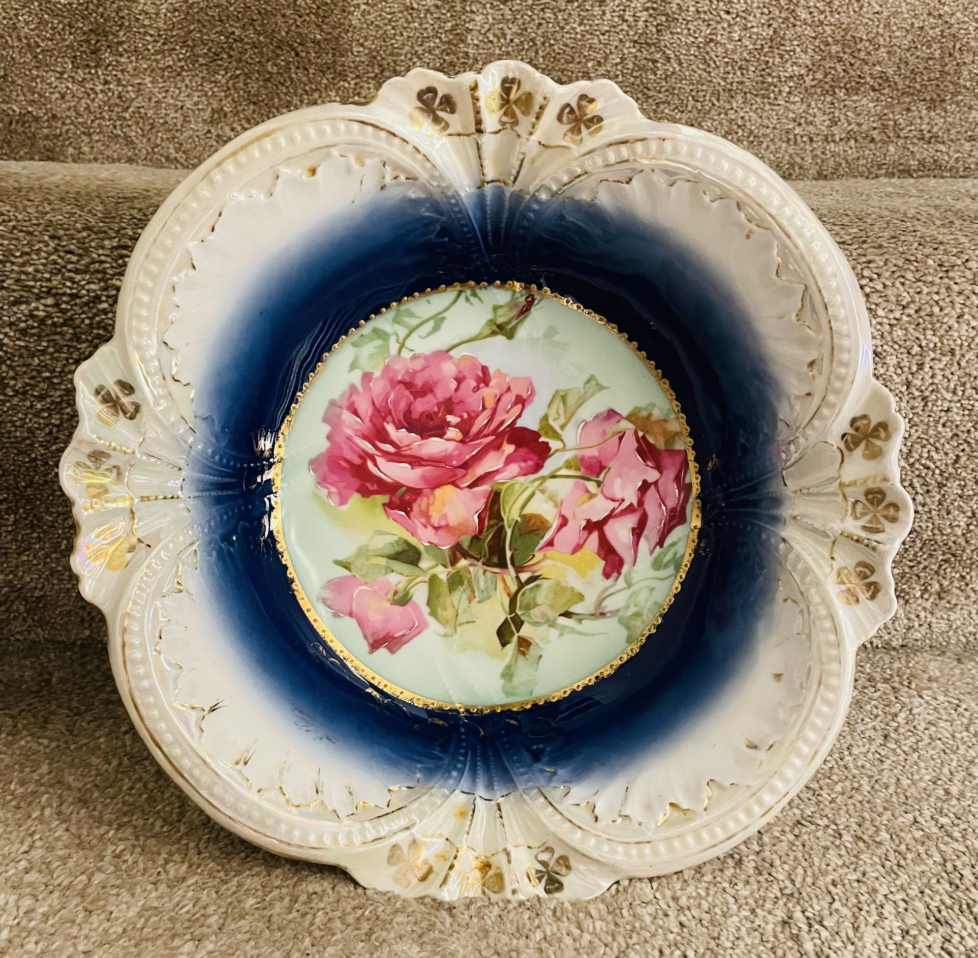 Antique T.L Bavaria Bowl With Florals