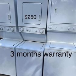 Stackable Lavadora Secadora  ‼️ 3 Meses de Garantía ✅ Entrega Disponible Probadas • Limpias • Listas