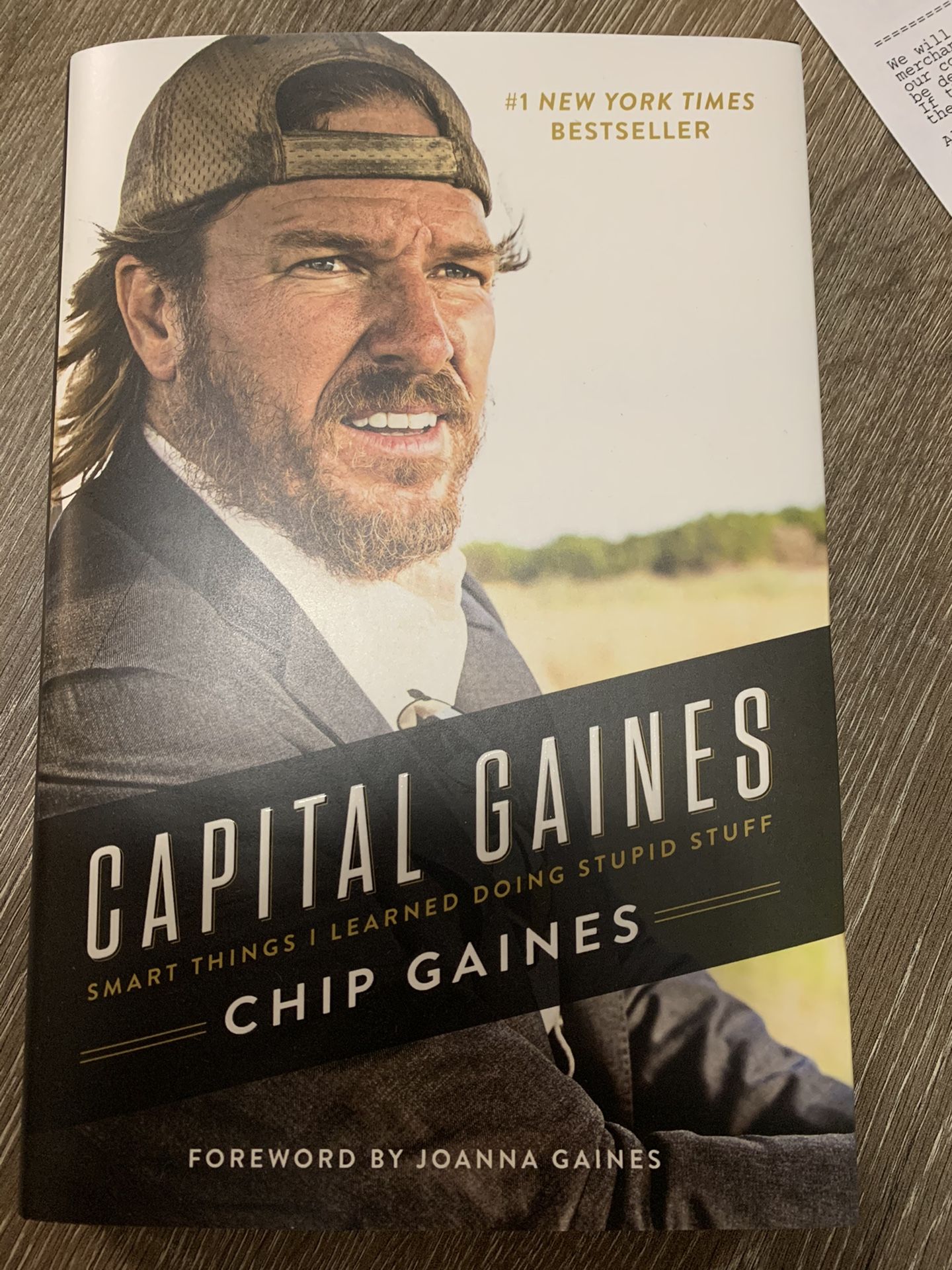 Capital Gaines book HGTV