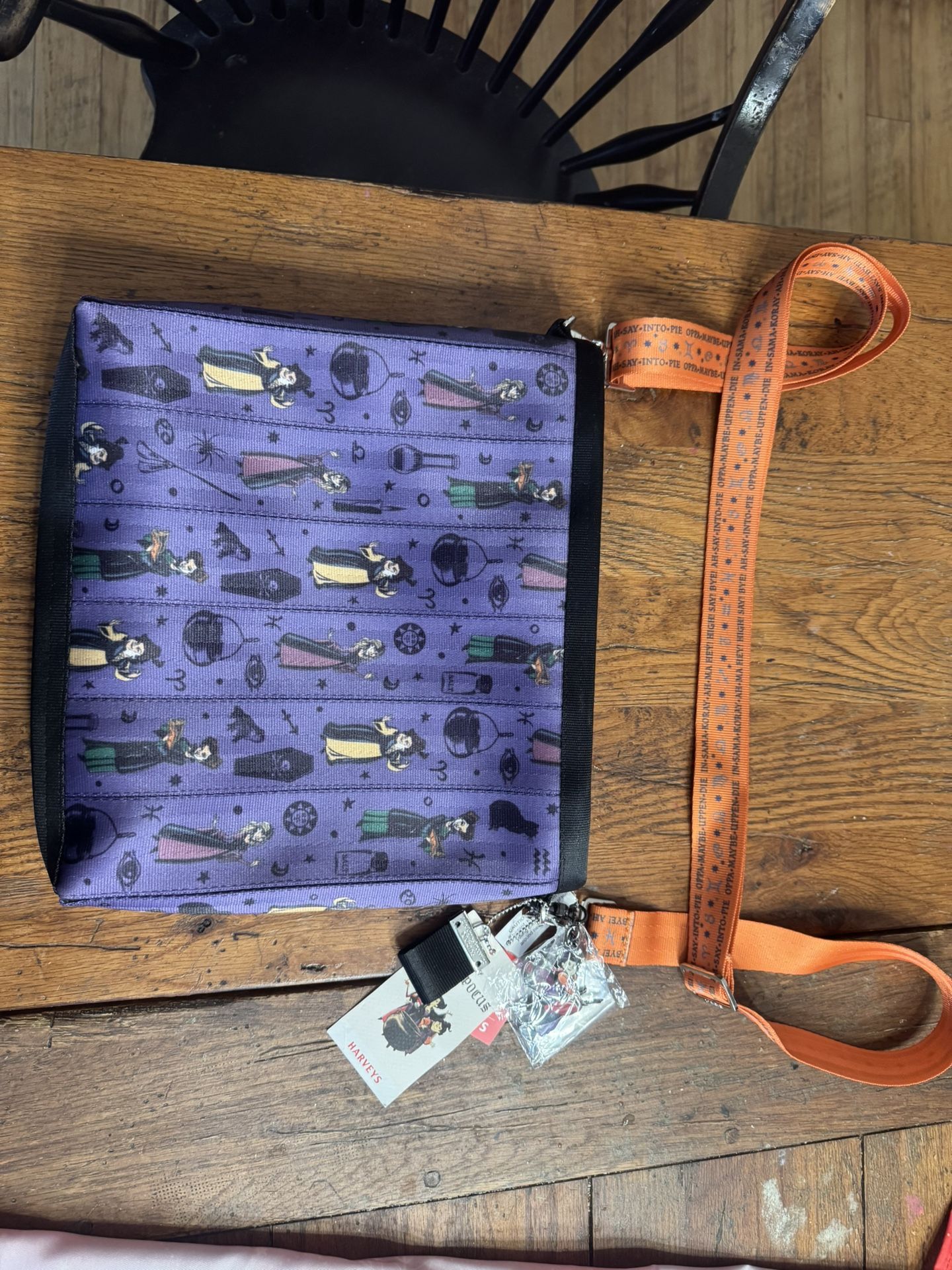 Harvey’s Hocus Pocus Disney Cross Body Bag New With Tags