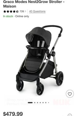 Graco Modes Nest2Grow Stroller