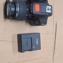 Canon EOS Rebel T100 Digital SLR Camera with EF-S 18-55mm Lens, APS-C Sensor, 18MP