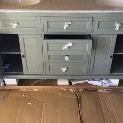 Bathroom Cabinet And Sinks 